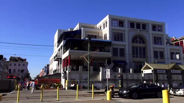 New Orleans Jackson sörgyár New Orleans, Louisiana Amerikai Egyesült Államok — Stock videók