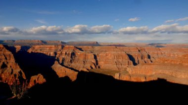 Grand Canyon, Arizona üzerinde panoramik görünüm .