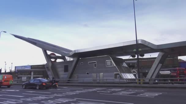 Bondway Estación de autobuses Londres, Inglaterra — Vídeos de Stock