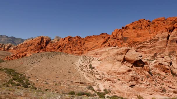 Vuurvallei, Nevada . — Stockvideo