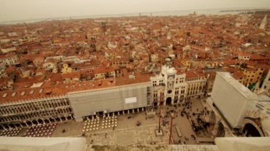 St. Marks Square - Venedik, Venezia havadan görünümü