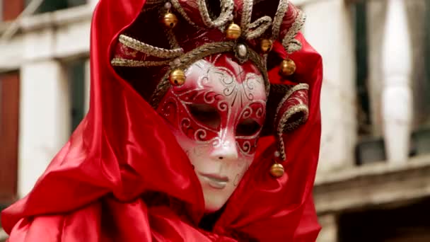 Masque vénitien carneval di venezia - Venise, Venezia — Video