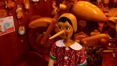 Pinnochio, Venedik, Venezia oyuncak mağazası