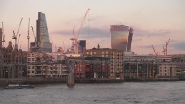 Akşam - Londra, İngiltere Londra şehir manzarası