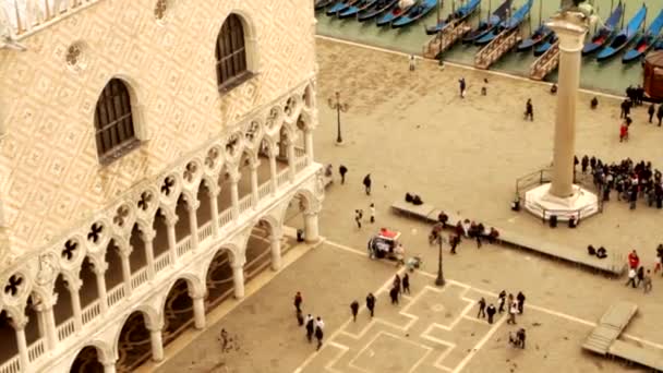 ヴェネツィアのドゥカーレ宮殿、ドゥカーレ宮殿 — ストック動画