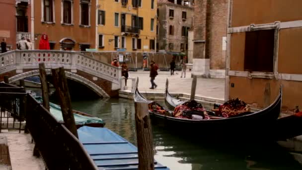 Góndola Venecia, Venecia — Vídeos de Stock