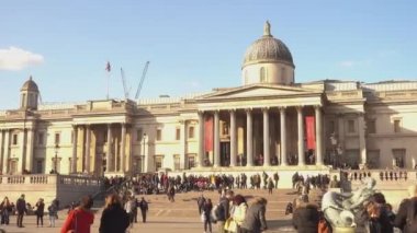 National Gallery London Trafalgar Meydanı - Londra, İngiltere