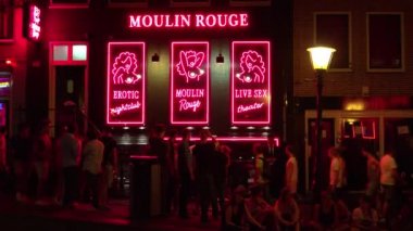 Moulin Rouge Red Light District Amsterdam