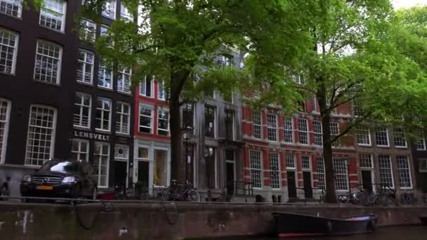 Apartamentos de lujo en Amsterdam — Vídeos de Stock