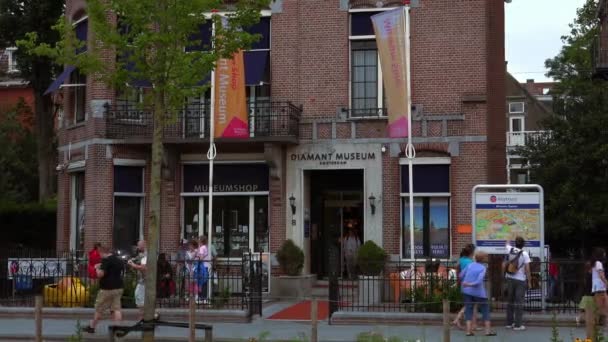 Museo del Diamante ad Amsterdam — Video Stock