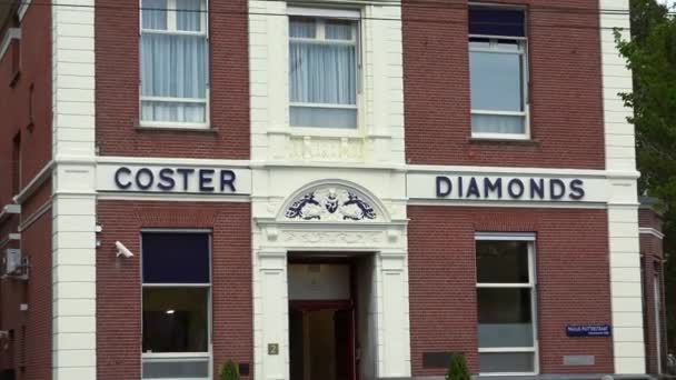 Coster Diamanti ad Amsterdam — Video Stock