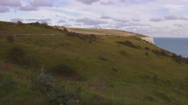 Dover Beyaz kayalıklar, harika meadows
