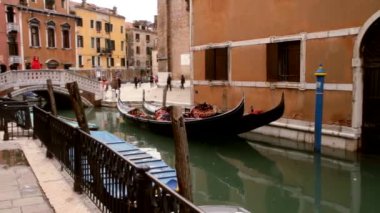 Gondol kanal - Venedik, Venezia