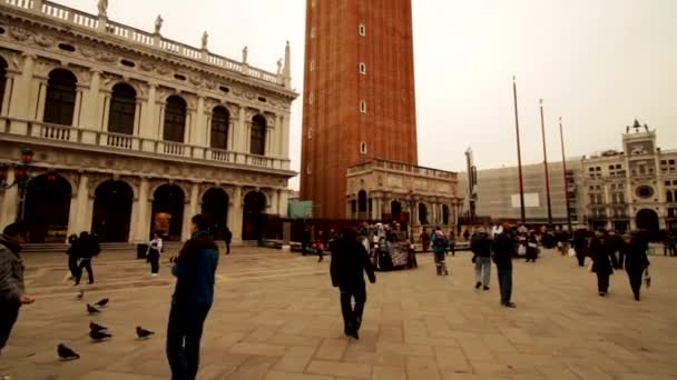 St. Marks Place - Venetië, Venezia — Stockvideo