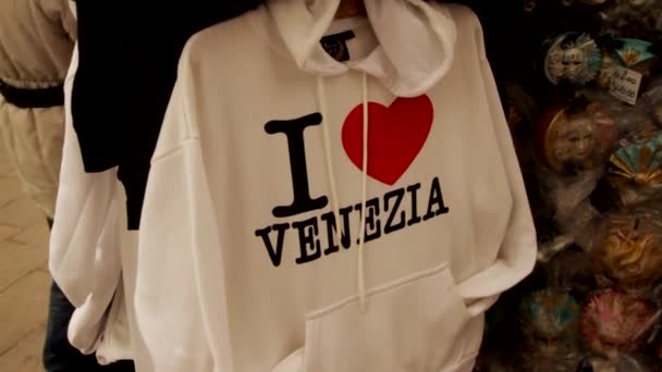 Ik hou van Venetië - Venetië, Venezia — Stockvideo