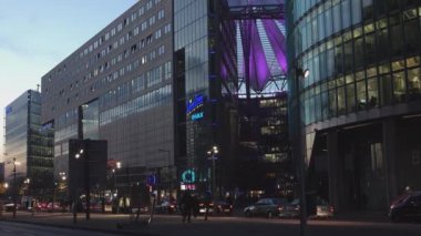 Etkileyici Sony Center Berlin - yalnızca içerik kullanımı