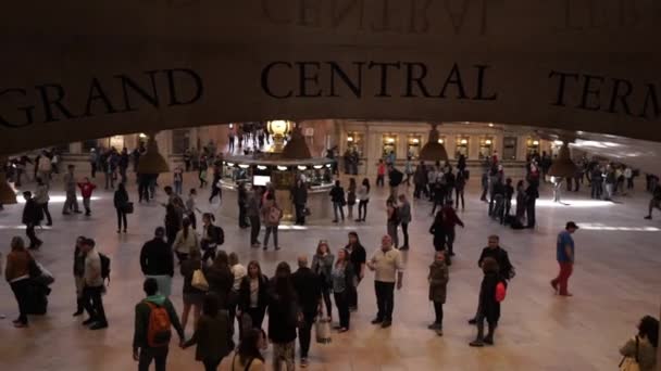 Grand Central terminal New York - Manhattan, New York/Usa 25 dubna 2015 — Stock video