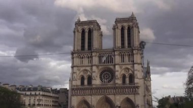 Notre Dame Katedrali Paris - Paris, Fransa 30 Mart 2013