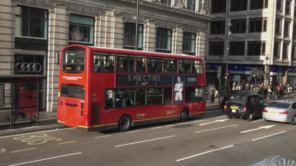 London bus - london, england — Stockvideo