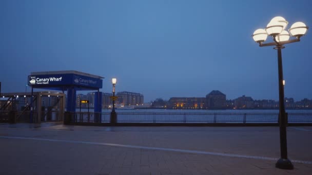 市政厅和之夜-英国伦敦塔桥 — 图库视频影像
