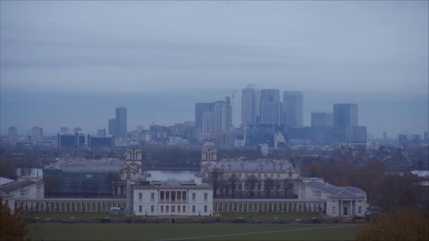 Architecture Moderne Dans Ville Londres Londres Angleterre Décembre 2018 — Video