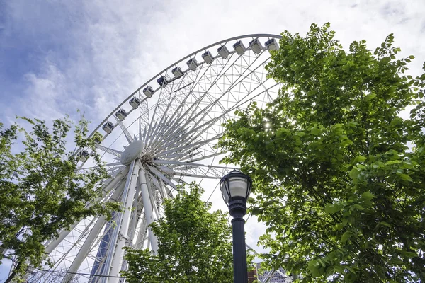 Atlanta Skyview ruské kolo — Stock fotografie