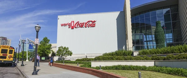 Κόσμο της Coca-Cola κατά Pemberton θέση ΑΤΛΑΝΤΑ - Ατλάντα, Γεωργία - 21 Απριλίου 2016 — Φωτογραφία Αρχείου