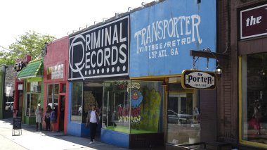 Atlanta 'nın 5 Nokta Bölgesi - ATLANTA, GEORGIA - Nisan. 20 2016