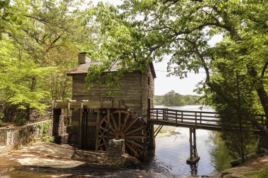 Romantik Mill, taş Dağı Milli Parkı - Stone Mountain, Gürcistan - 20 Nisan 2016