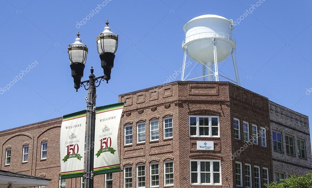 Beautiful historic area in Senoia SENOIA, APRIL. 23
