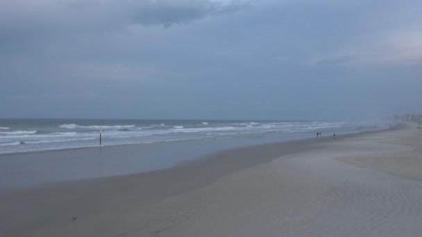 Нескінченні пляжі в Дайтона — стокове відео