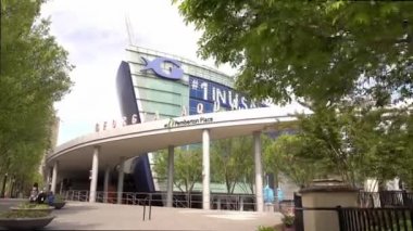 Nola şehrinde gündüz trafiği - Nola, Usa - 11 Haziran 2019