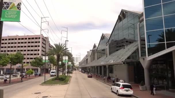 Tagsüber Verkehr Nola City Nola Vereinigte Staaten Juni 2019 — Stockvideo