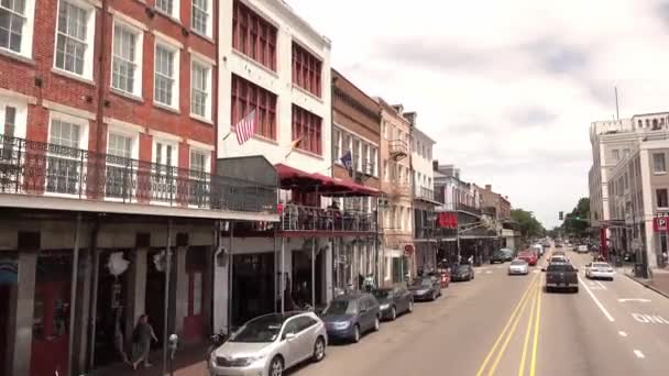 Tráfego Diurno Cidade Nola Nola Eua Junho 2019 — Vídeo de Stock