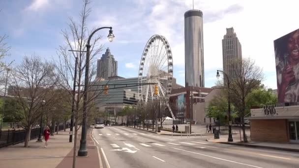 Tagsüber Verkehr Nola City Nola Vereinigte Staaten Juni 2019 — Stockvideo