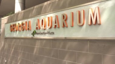 Georgia Akvaryumu Atlanta, Pemberton Place - ATLANTA, GEORGIA - 21 Nisan 2016  