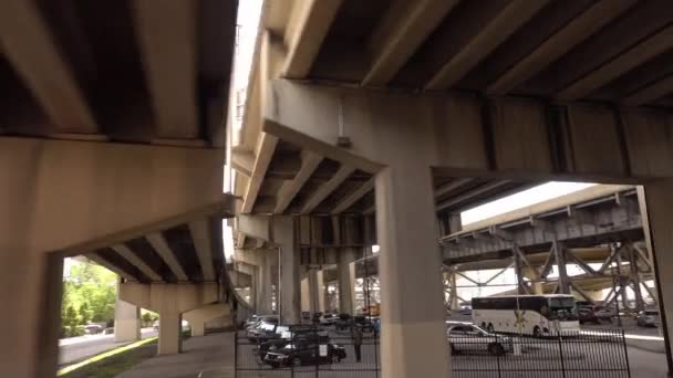 Tagsüber Verkehr Nola City Nola Vereinigte Staaten Juni 2019 — Stockvideo