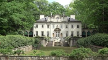 Atlanta 'daki Kuğu Evi, Atlanta Tarih Merkezi' nin bir parçası ATLANTA, GEORGIA Nisan. 20 2016