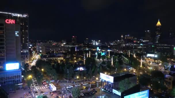 Luftbildpanorama Von Atlanta City Atlanta Usa Juni 2019 — Stockvideo