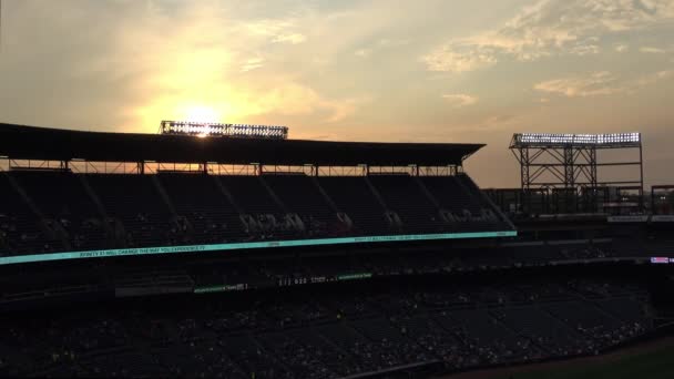 Turner Field Baseballový Stadion Atlanta Spojené Státy Června 2016 — Stock video