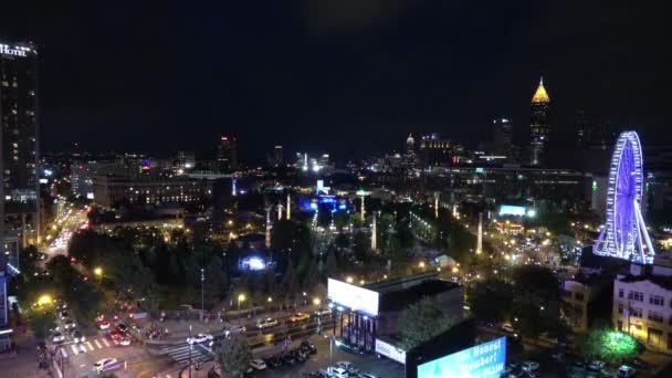 Luftbildpanorama Von Atlanta City Atlanta Usa Juni 2019 — Stockvideo