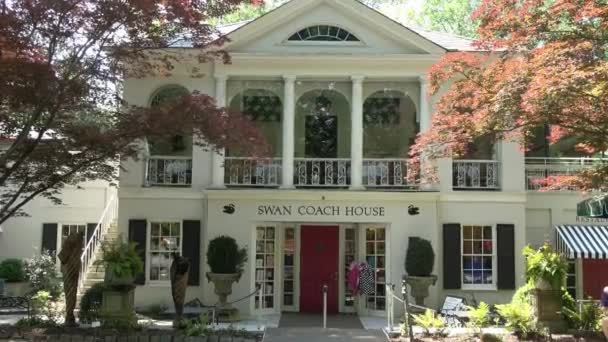 Célèbre Musée Restaurant Swan Coach House Atlanta Atlanta Georgie Avril — Video