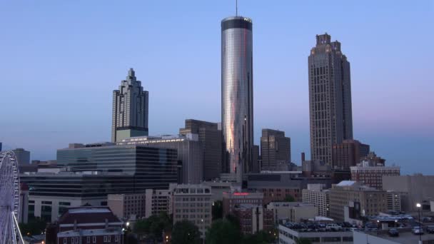 Filmaufnahme Von Atlanta Atlanta Usa Juni 2019 — Stockvideo