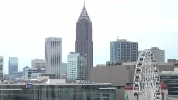 Filmaufnahme Von Atlanta Atlanta Usa Juni 2019 — Stockvideo