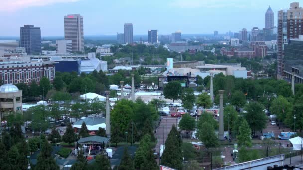 Filmaufnahme Von Atlanta Atlanta Usa Juni 2019 — Stockvideo