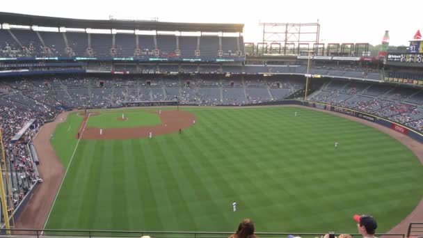 Sun Trust Park Baseball Stadion Atlanta Amerikai Egyesült Államok Június — Stock videók