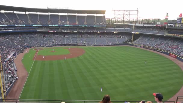 Estádio Beisebol Sun Trust Park Atlanta Estados Unidos Junho 2016 — Vídeo de Stock