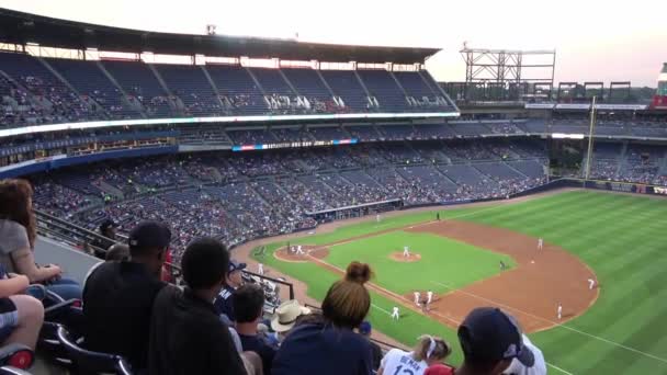 Sun Trust Park Baseball Stadion Atlanta Vereinigte Staaten Juni 2016 — Stockvideo