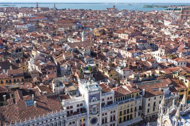 Venedik'in üzerinde şaşırtıcı havadan görünümü
