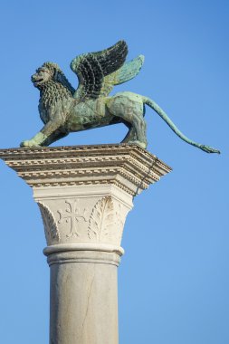 St Mark s kare - San Marco Venedik ünlü heykeller